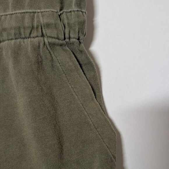 Michael Stars Sleeveless Romper Womens Medium Button Front 100% Cotton Comfy - Picture 6 of 10